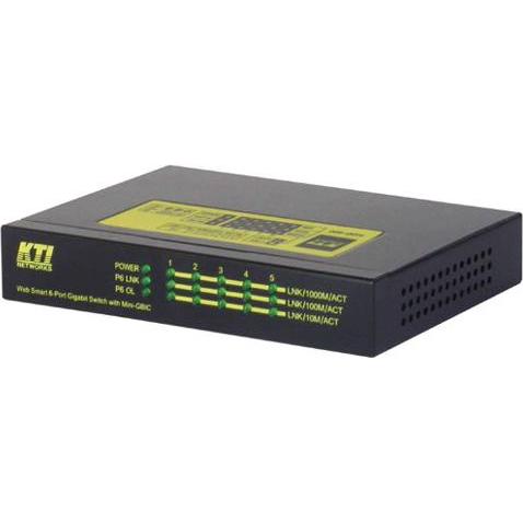 Thumbnail - KTI Networks Medienkonverter (5 Ports), Netzwerk Switch