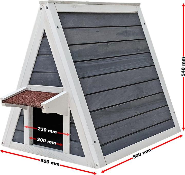 Produktbild Wiltec Katzenhaus (Katze)