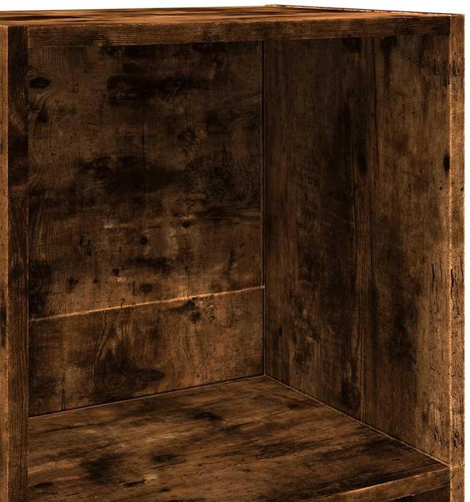 Produktbild VidaXL Bücherregal Regal Standregal Büroregal Aufbewahrungsregal Räuchereiche (60 x 30 x 114 cm)
