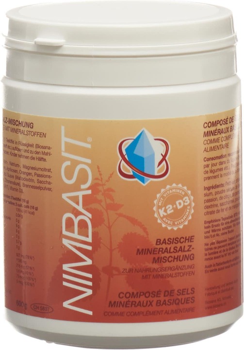 Produktbild Nimbasit Mineralsalz Pulver (1 Stück, Pulver, 600 g)
