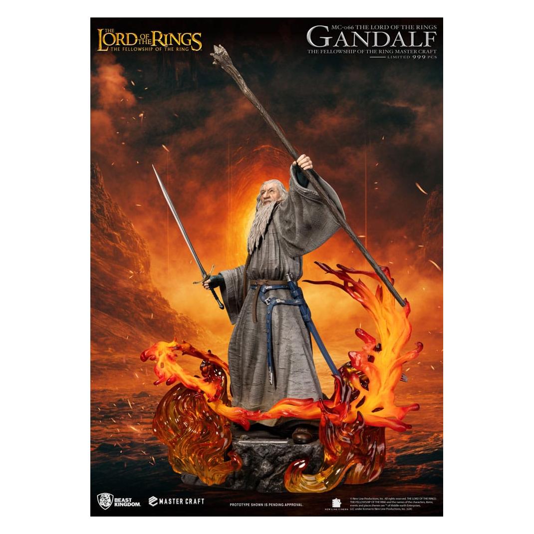 Statue Gandalf Le Seigneur Des Anneaux 58 Cm - Beast Kingdom - Précommande Décembre 2025