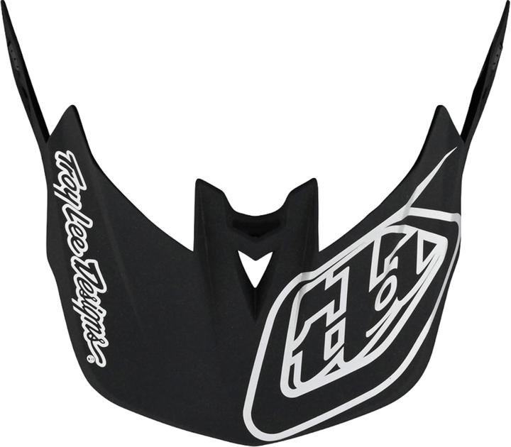 Actual product image Troy Lee Designs D4 Carbon Helmet Visor, Stealth, black