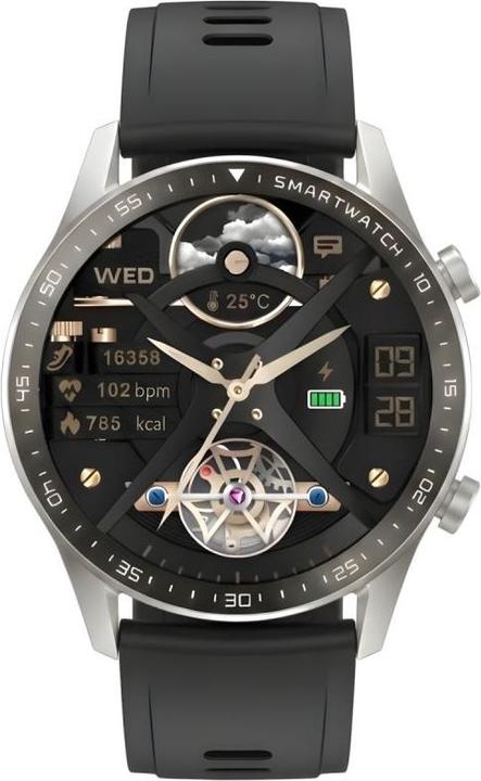 Actual product image Gravity Smartwatch Srebrny Bransoleta + Pasek GT10-6 (46 mm)