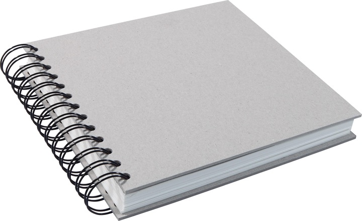 Actual product image Kunst&Papier Sketchbook (170 x 170 mm, Hardcover)