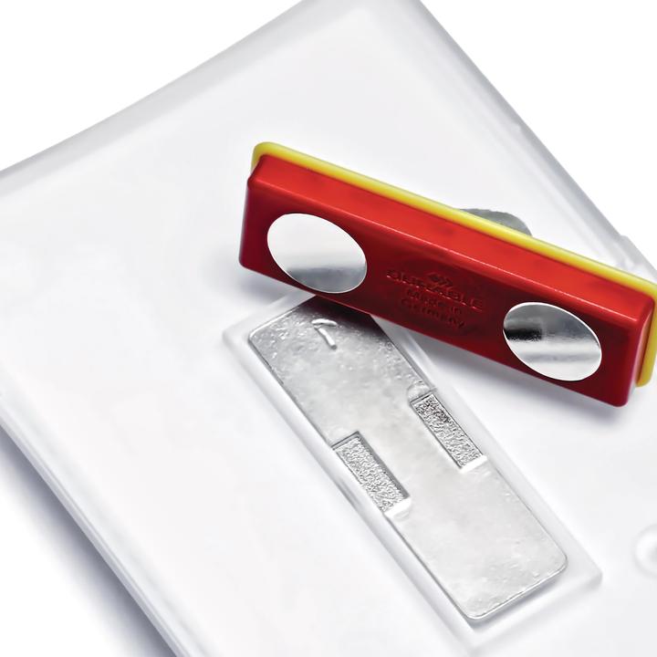 Actual product image Durable Name badges with magnet