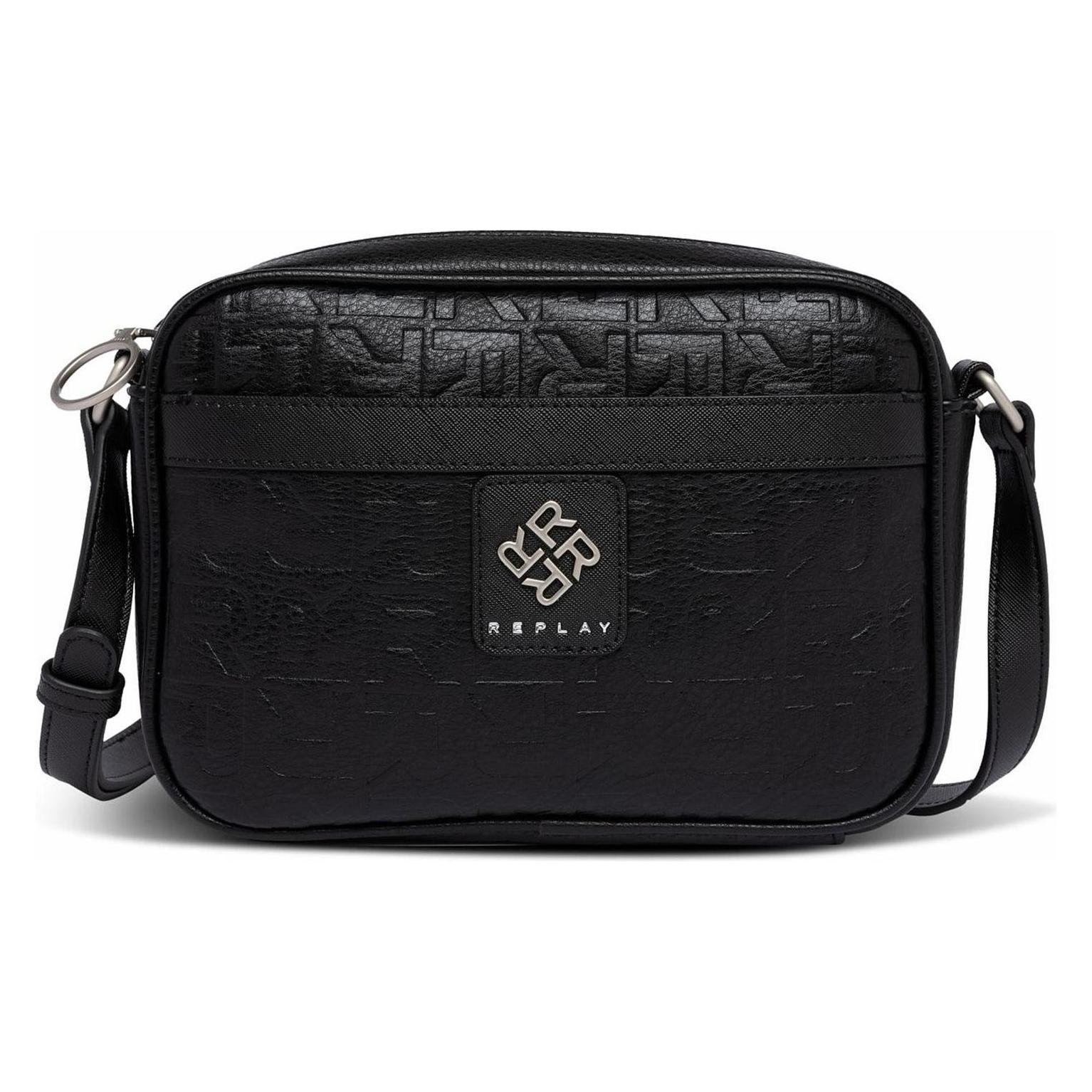 Replay, Damen, Handtasche, Crossbody Bag, Schwarz