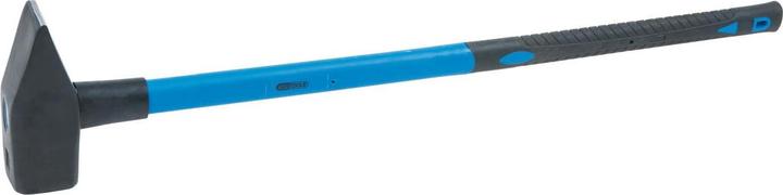 KS Tools Vorschlaghammer mit Fiberglasstiel, mit Finne, Länge 880 mm, Hammerkopf 5000 g (6000 g)
