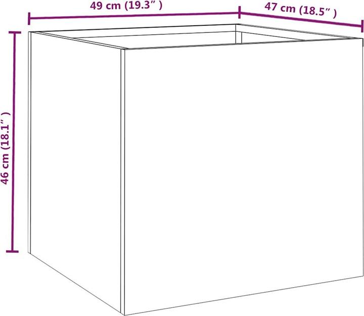 Immagine prodotto vidaXL Pflanzgefäss