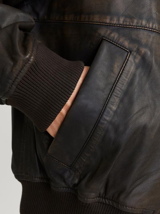 Immagine prodotto Jack & Jones Joraustin Leather Bomber Jkt Styd Aw24 (M)
