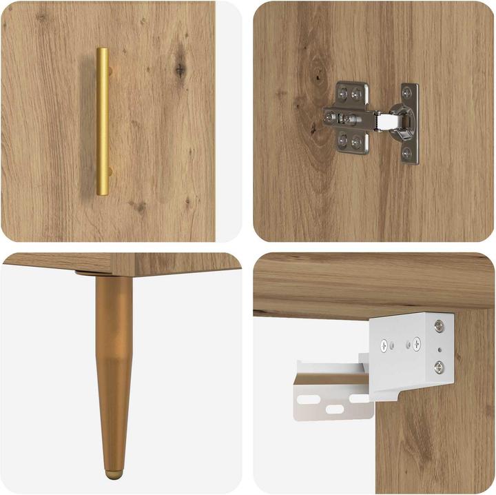 Image du produit vidaXL Highboard (69.50 x 34 x 180 cm)