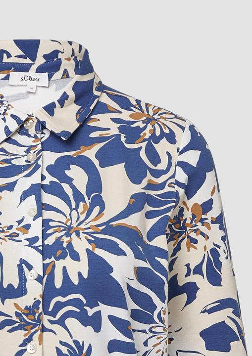 Produktbild s.Oliver T-Shirt Elastische Jerseybluse (48)