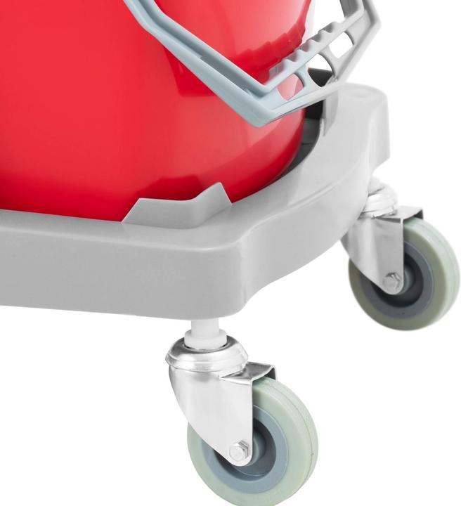 Produktbild Ulsonix Profi Putzwagen Reinigungswagen mit Presse Wischeimer Putzeimer 34 L (1 Stk.)