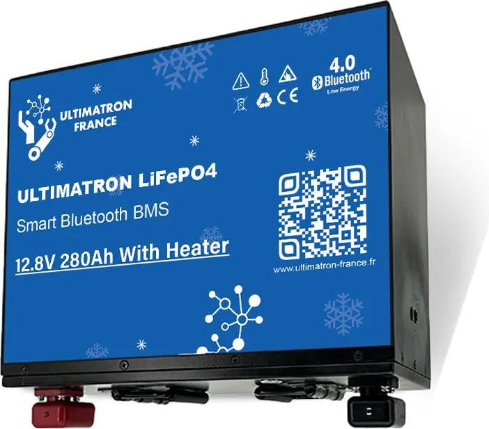 Produktbild Ultimatron ULM-12V-280Ah LiFePO4 Untersitz-Versorgungsbatterie (Heater) (12 V, 280 Ah)