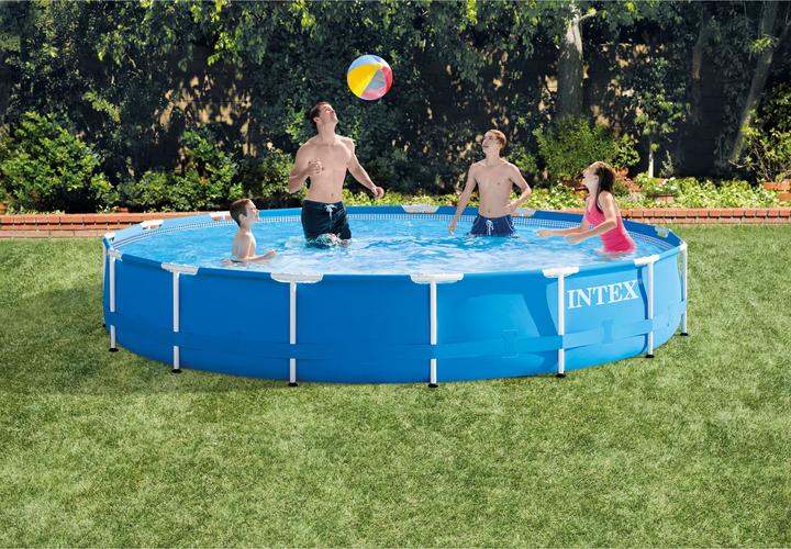 Immagine prodotto Intex Set telaio metallico (Ø 457 x 84 cm)