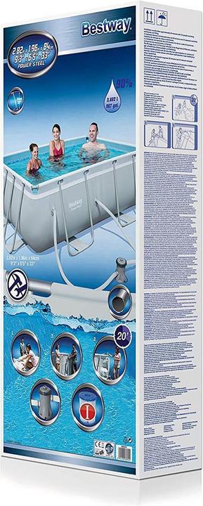 Image du produit Bestway Power Steel (282 x 196 x 84 cm)