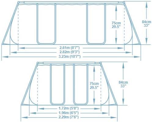 Image du produit Bestway Power Steel (282 x 196 x 84 cm)