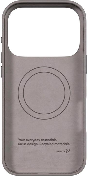 Produktbild Urbany's MagSafe Backcover aus veganem Leder Taupe (Apple iPhone 17 Pro)