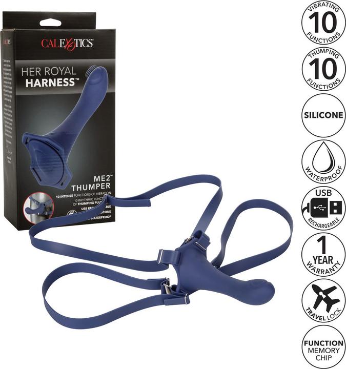 Produktbild CalExotics Her Royal Harness Me2 Thumper