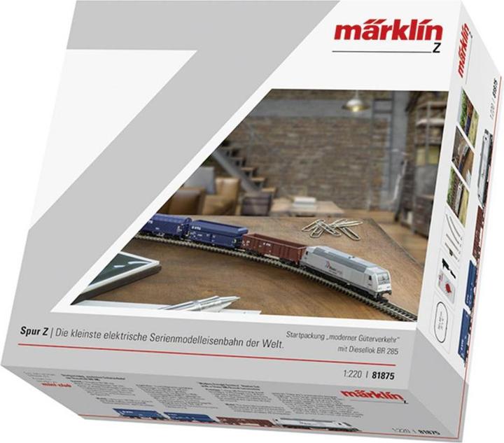 Produktbild Märklin 81875 Z Startset mod.Güterverkehr (Spur Z)