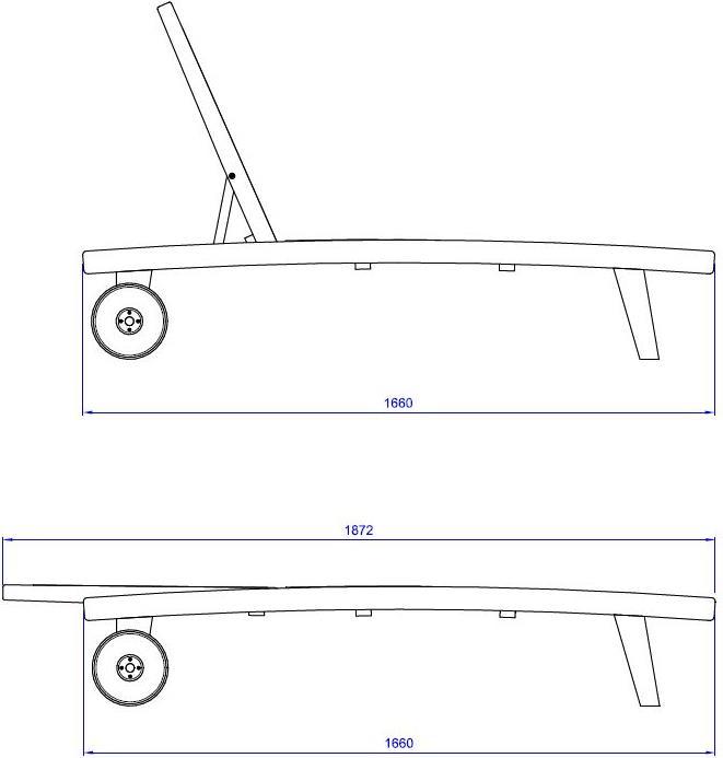 Produktbild Giardimo Classic Wood (166 cm)
