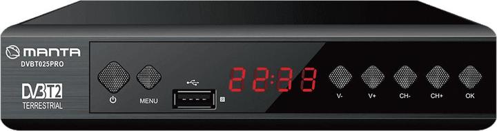 Actual product image Manta DVBT025PRO DVBT-T2 (DVB-T2)