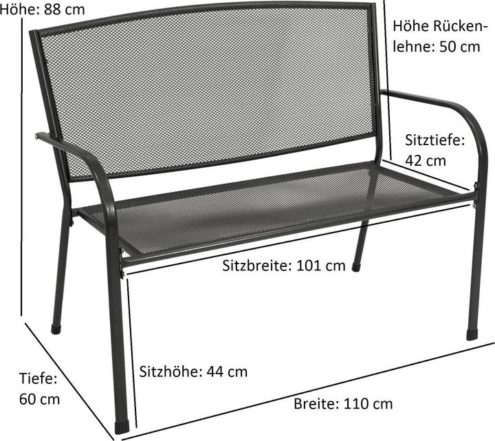Image du produit Degamo Banc de jardin CLASSIC