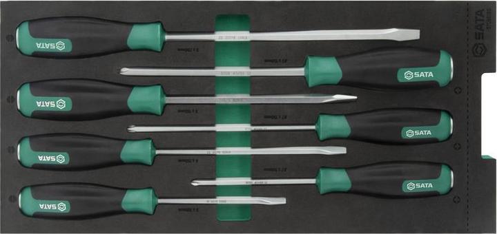 Actual product image SATA Softgriff Kombi-Schraubendreher-Einlage, 7-tlg.