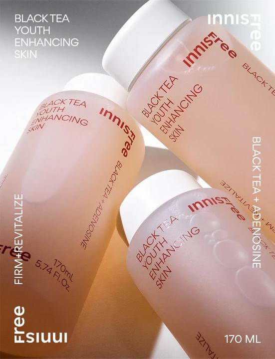 Actual product image Innisfree Black Tea Youth Enhancing Lotion (120 ml, 24h cream)