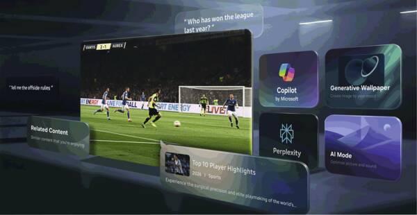 Actual product image Samsung QE48S95HAEXZU (48", S95H, OLED, 4K, 2026, CH)
