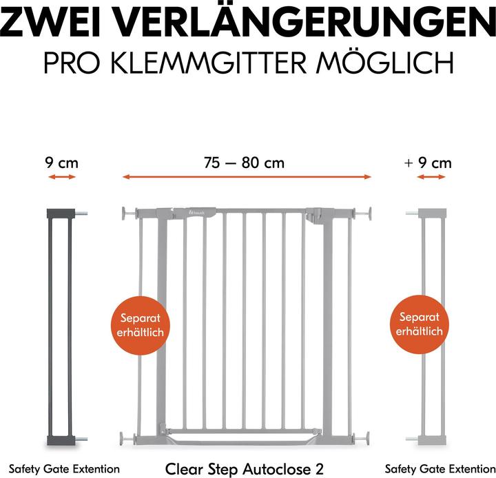 Actual product image Hauck Safety Gate (9 cm)