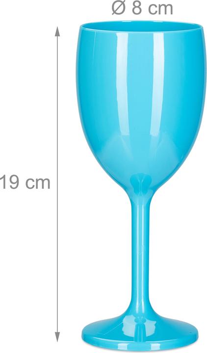 Actual product image Relaxdays 12x wine glasses (25 cl, 12 Glasses, White wine glasses)