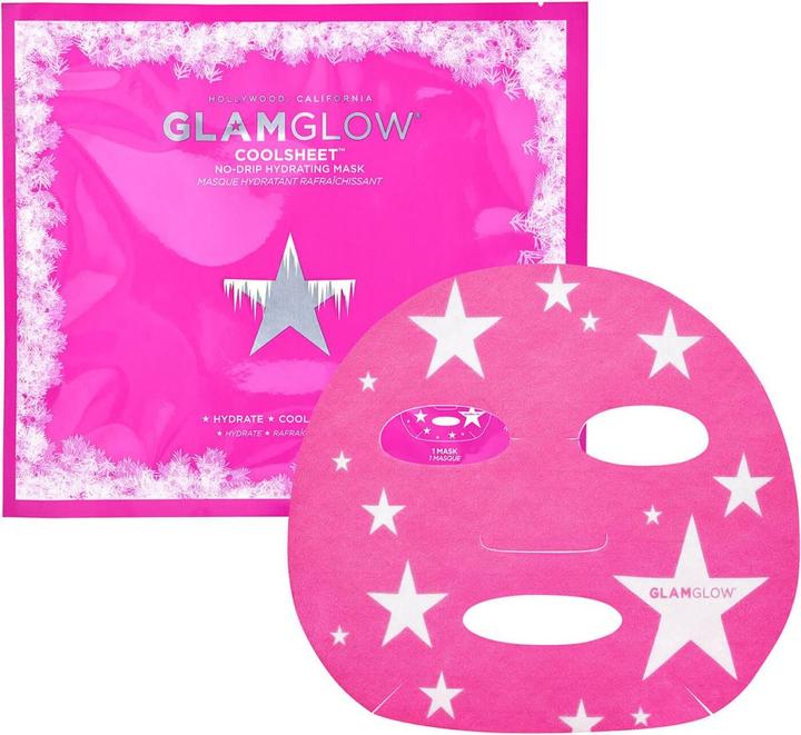 Actual product image Glamglow COOLSHEET Non-Drip Hydrating Mask