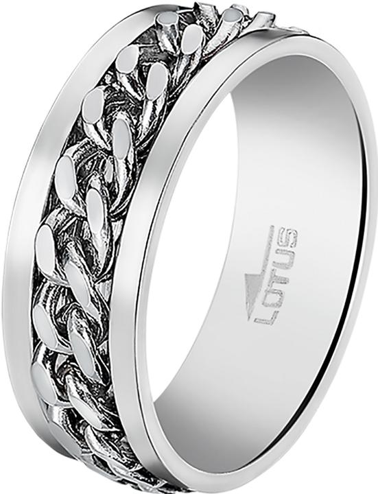 Produktbild Lotus Edelstahlring, Herren (68)