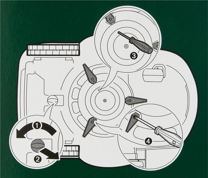 Immagine prodotto Bosch Home & Garden Taglierina (Robot falciante, Lame per tosaerba + lame di ricambio per macchine da giardino)