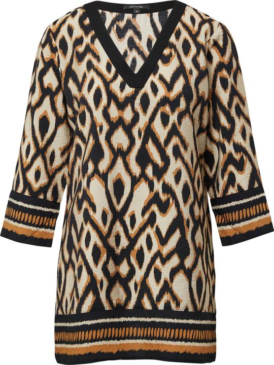 Immagine prodotto Comma Bluse Tunikabluse mit All-over-Print und 3/4-Ärmeln (36)