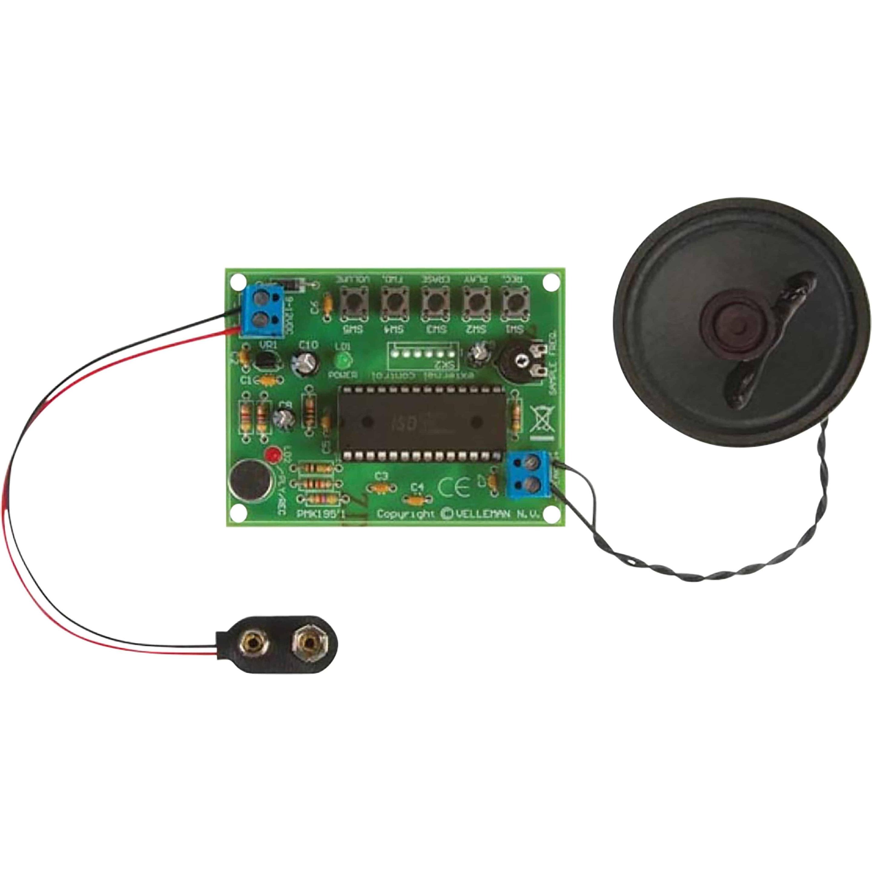 Whadda Modulo di registrazione/riproduzione vocale, Modulo elettronico