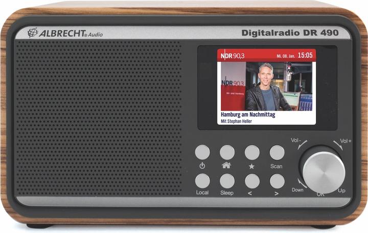 Produktbild Albrecht DR 490 (Internetradio, DAB+, KW, WLAN)