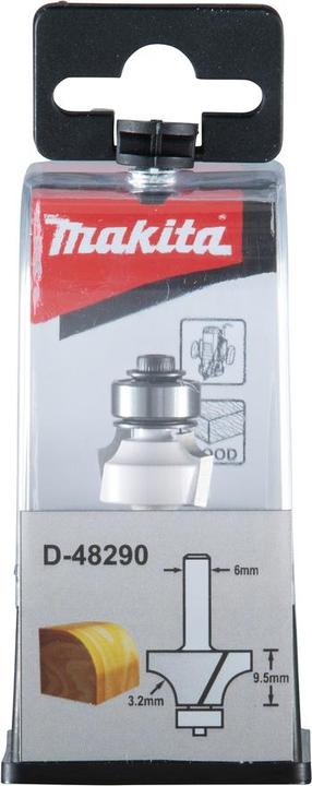 Produktbild Makita Fräser Rundkanten 6mm