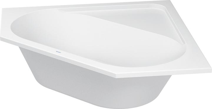 Actual product image Duravit Corner bath tub D-CODE 2 back slopes, white 1400x1400mm (140 l, 140 cm, 140 cm)