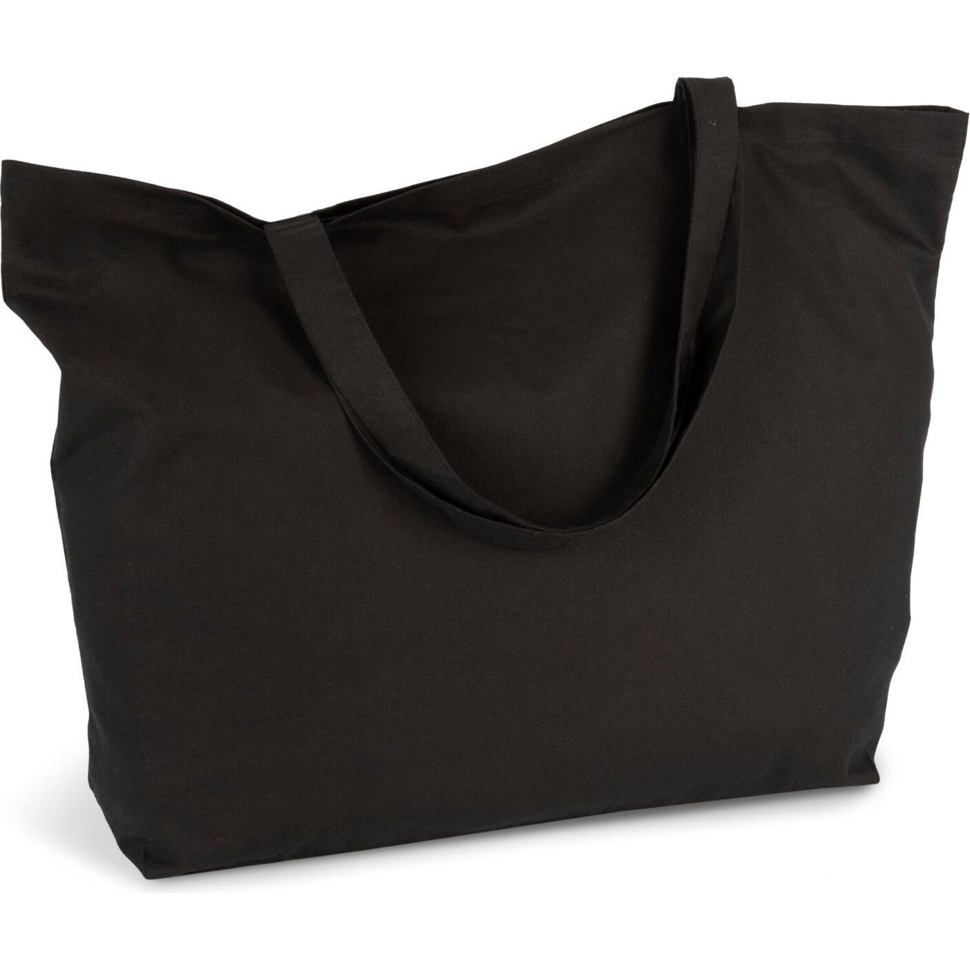Thumbnail - Kimood, Tasche, Tote bag extra breite Baumwolle, Schwarz