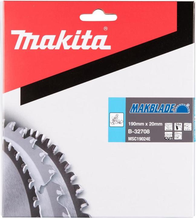 Produktbild Makita MAKBLADE Sägeb. 190x20x24Z