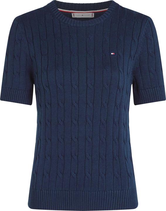 Produktbild Tommy Hilfiger Co Cable Mid Gg Ss C-Nk Swt (M)