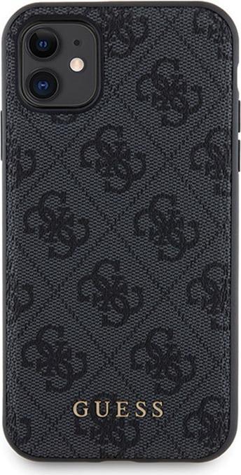 Produktbild Guess Zestaw GUBPM5N614GEMGK iPhone 11 6.1" hardcase + Powerbank 5000mAh MagSafe czarny/black 4G Met (Apple iPhone 11)