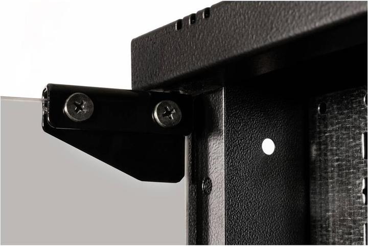 Actual product image Digitus 19" 12U wall-mounted housing, SOHO PRO 592 x 540 x 400 mm, black (12 RU, 19 inch rack)