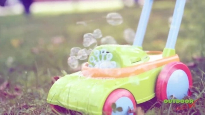 Actual product image Outdoor Active Bubbles Lawn Mower