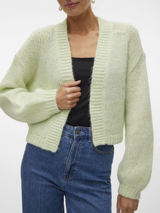 Produktbild Vero Moda V-Ausschnitt Ballonärmel Strickjacke Strickjacke (M)