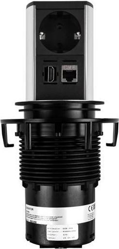 Produktbild Bachmann ELEVATOR 1x power socket (1 x, CEE 7/3, RJ45, HDMI, 0.50 m)