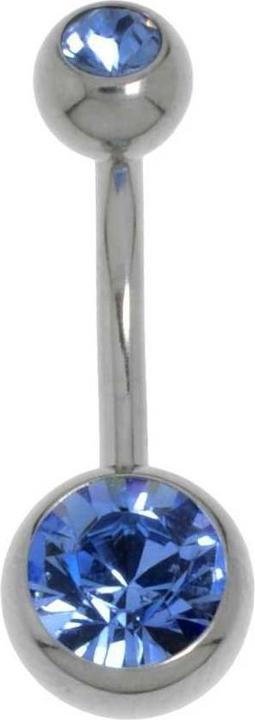 Immagine prodotto Bijouteria Piercing ventre (Titanio, Vetro (di orologio))