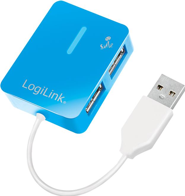 Actual product image LogiLink Smile (USB-A, 4 Ports)