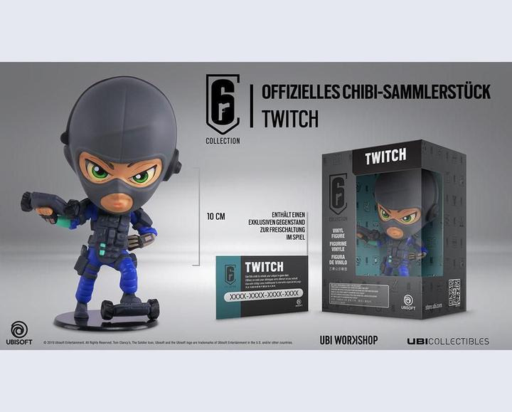 Actual product image Ubisoft Six Collection - Series 3: Twitch figure